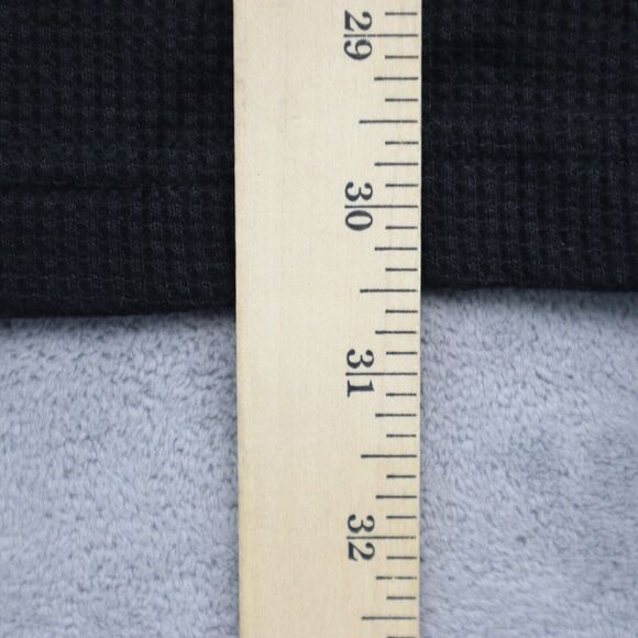 One Color One Nation Sweater Mens 3XL Black Long Sleeve Pullover Waffle Knit - Picture 5 of 16